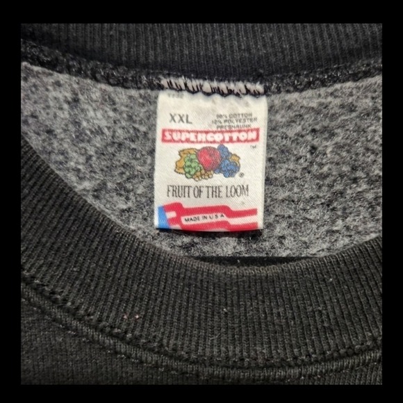 NY Black Yankees Negro League 90% Cotton Sweatshirt Made IN USA VTG Men's XXL - Picture 7 of 7